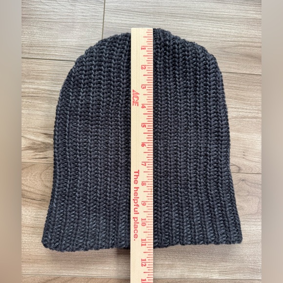 LOVE YOUR MELON Beanie Hat Cotton Black/Charcoal OSFM Men’s Women’s - Picture 3 of 10